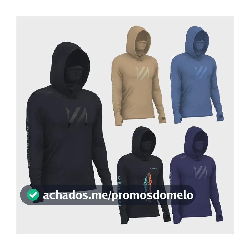 Camisa De Pesca Exclusiva Mar Negro Poliamida Edu Monteiro  Preto Gg