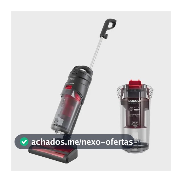 Philco PAS4000V aspirador de pó cor preto 127 V