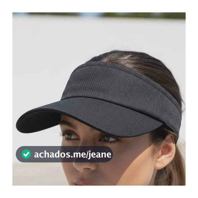 Viseira Praia Esportiva Corrida Ao Ar Livre Ajustável