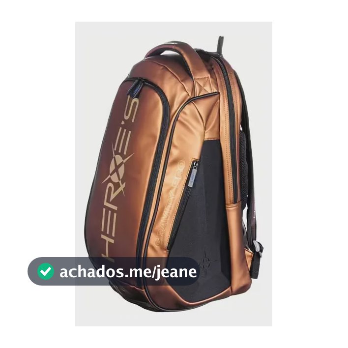 Mochila Raqueteira Heroes Gravity Arion André Baran Marrom