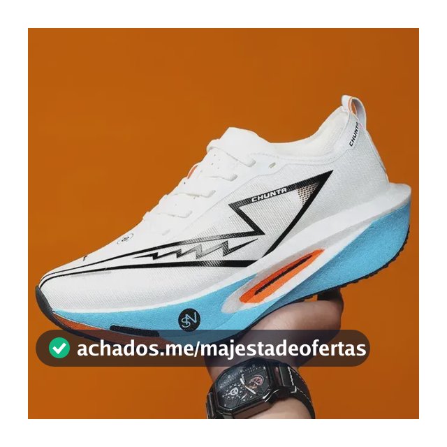 Tênis Chunta Corrida Placa Carbono Respirável Amortecimento