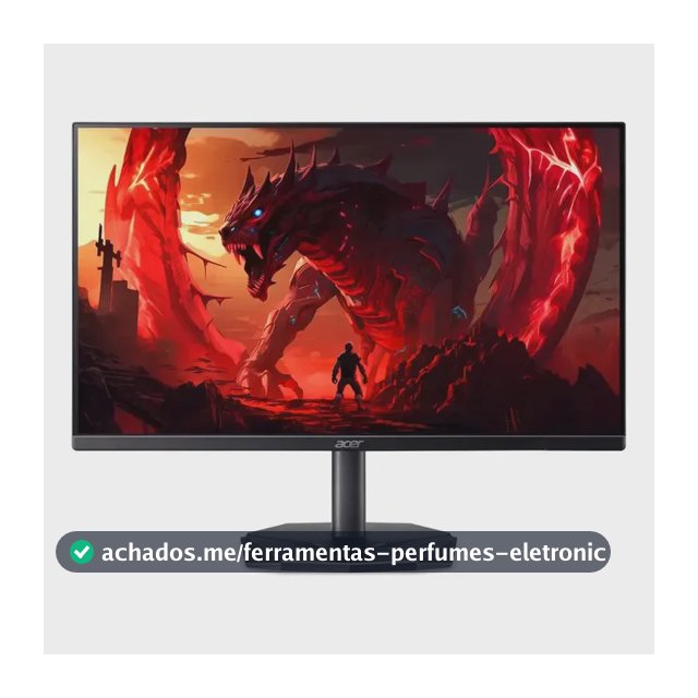 Monitor Gamer 27 Acer Nitro Kg270 P0bi Va Fhd 144hz 1ms Hdmi Preto 127/220v
