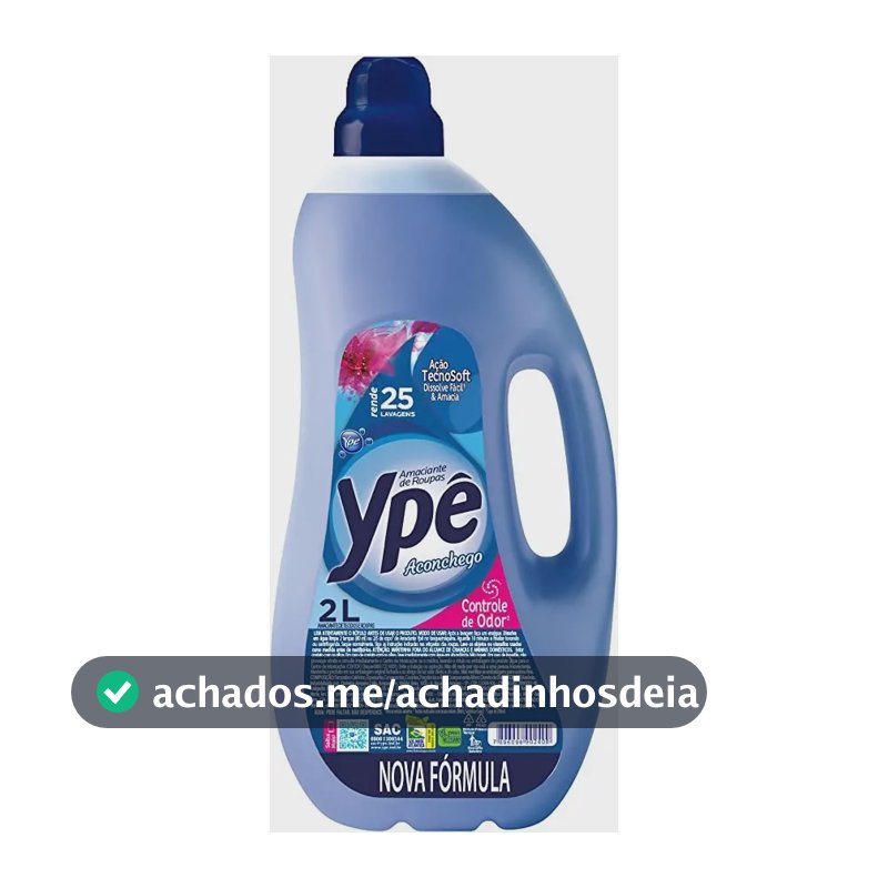 Amaciante Tradicional Aconchego 2 Litros Ypê