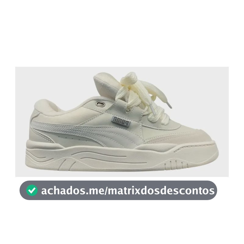 Tênis Puma Padrão Original Masculino Feminino Conforto Style Niquel Liso 39.0 Br