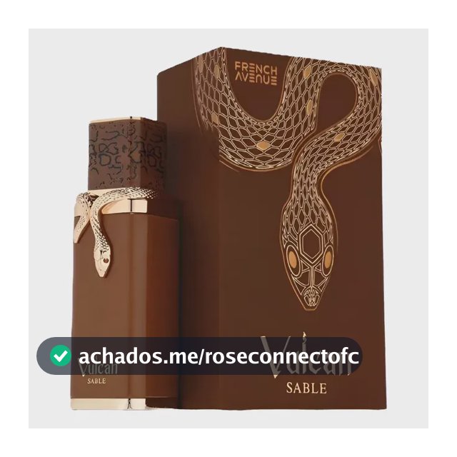 Perfume Vulcan Sable French Avenue 100ml Edp Arabe Veoquiero