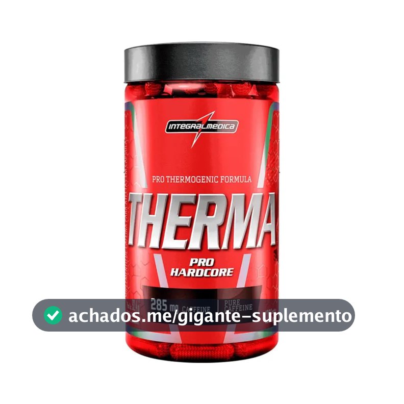 Suplemento Therma Pro Hardcore 120 Cápsulas Integralmédica Sem Sabor