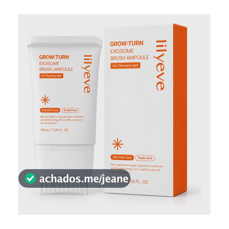 Tônico Capilar Lilyeve Exosome Com Escova Aplicadora 100ml
