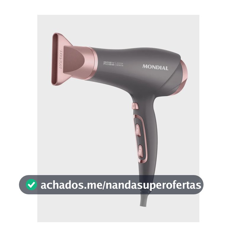 Secador de Cabelos Mondial 2000W - SCN-11