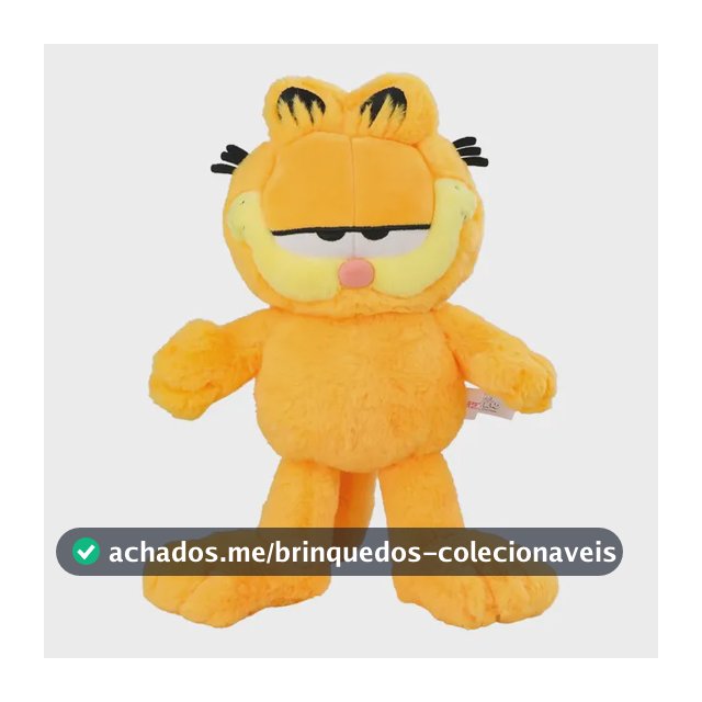Pelúcia Garfield Macia 30 A 35 Cm Garfield 35cm