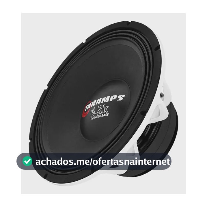 Taramps Thunder Bass 6k2 Woofer Grave Forte 1550 Rms 15 Pol. 4 Ohms