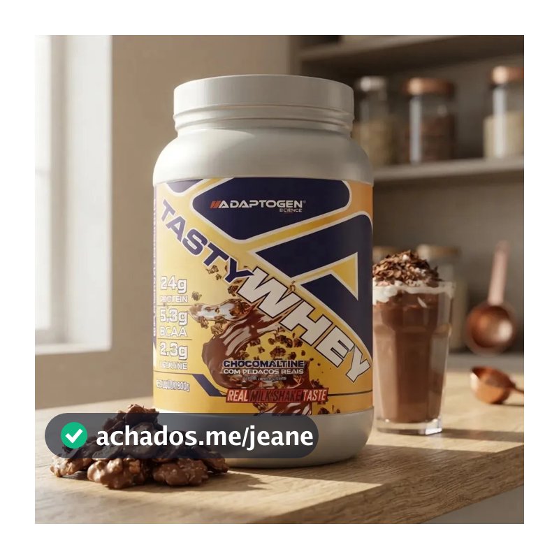 Whey protein Adaptogen Science Tasty Gourmet Tasty 3w Chocomaltine (900g) em pó x 900g