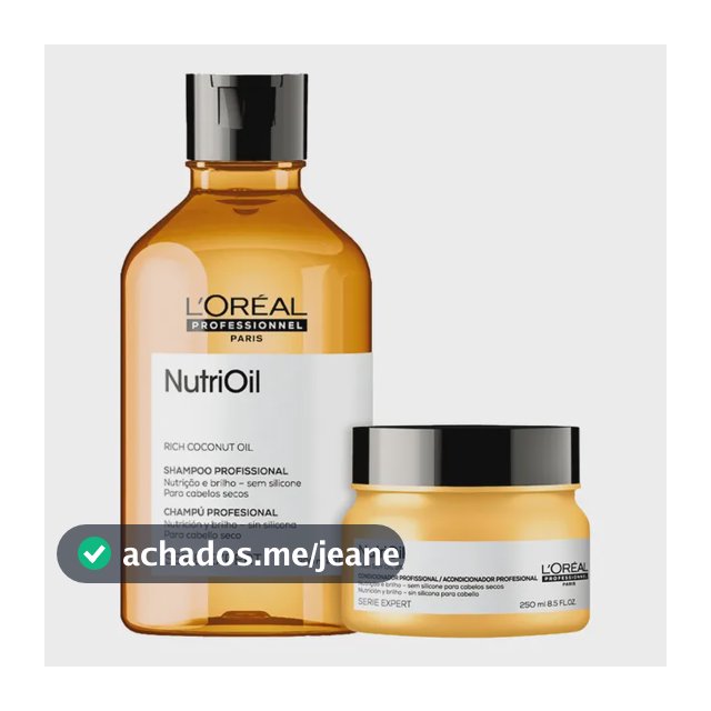 Kit L'Oréal Professionnel NutriOil Treatment (2 Produtos)
