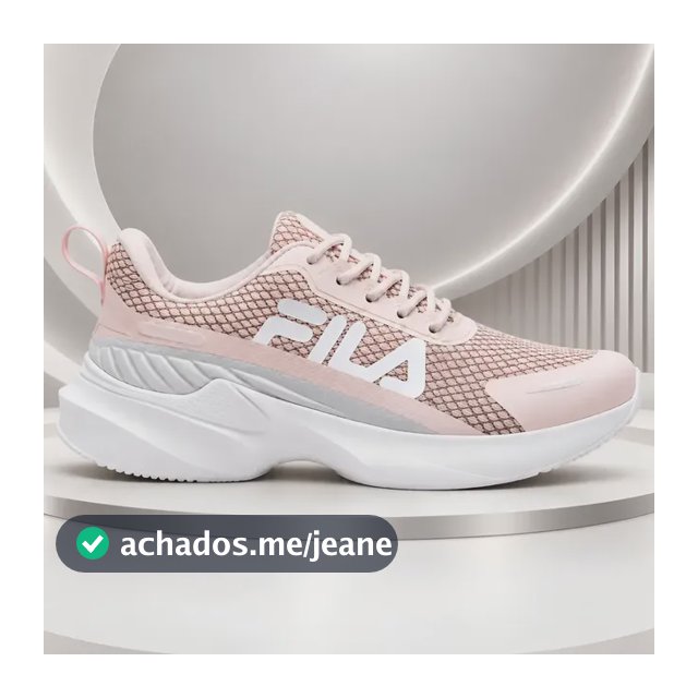 Tênis Fila Feminino Progress Lite Corrida Esporte Original