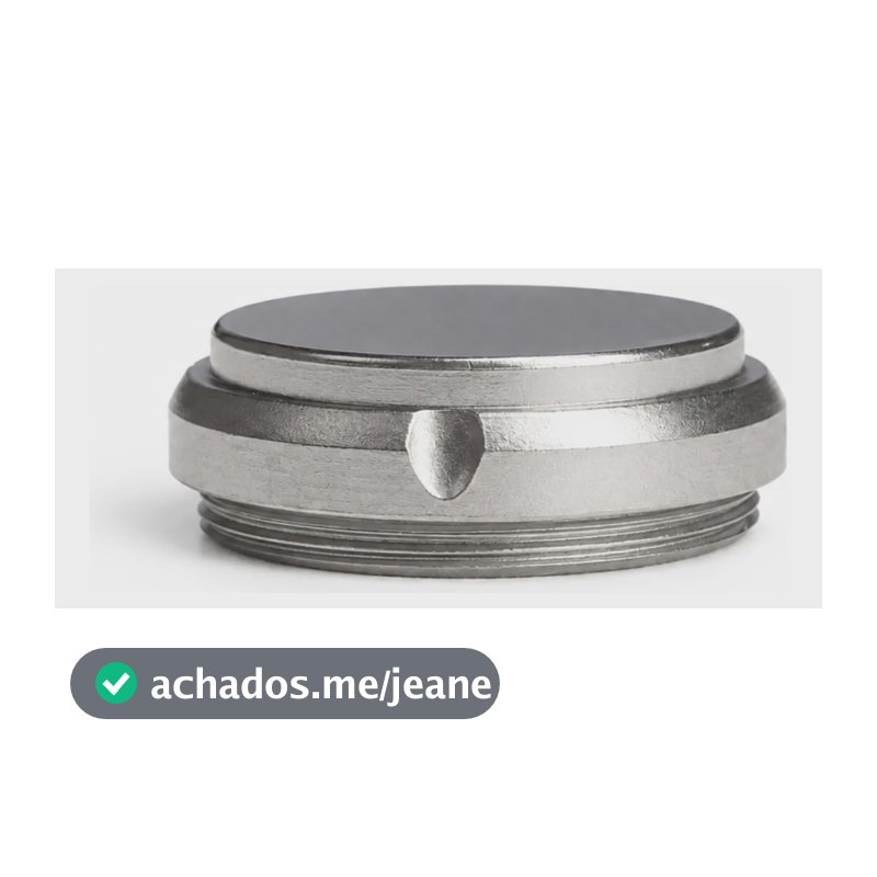 Tampa Caneta Alta Rotação Extra Torque Kavo Pb Push Button Prateado