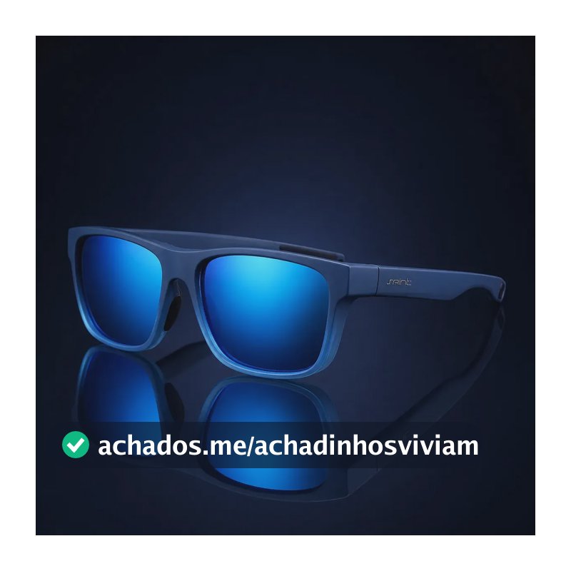 Óculos De Sol Polarizado Over Glass Saint Para Pesca Blue