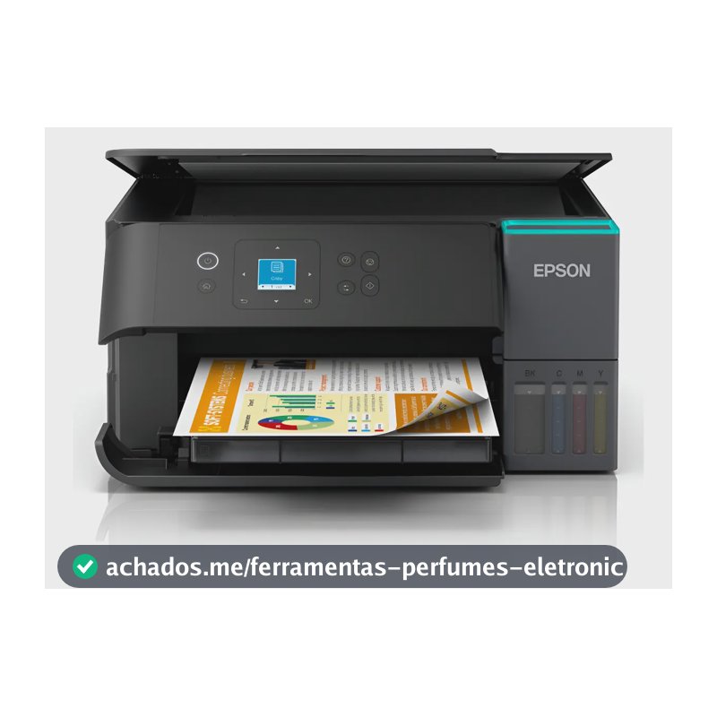 Impressora De Sistema Contínuo Epson L4360 Wi-Fi Jato De Tinta Cor