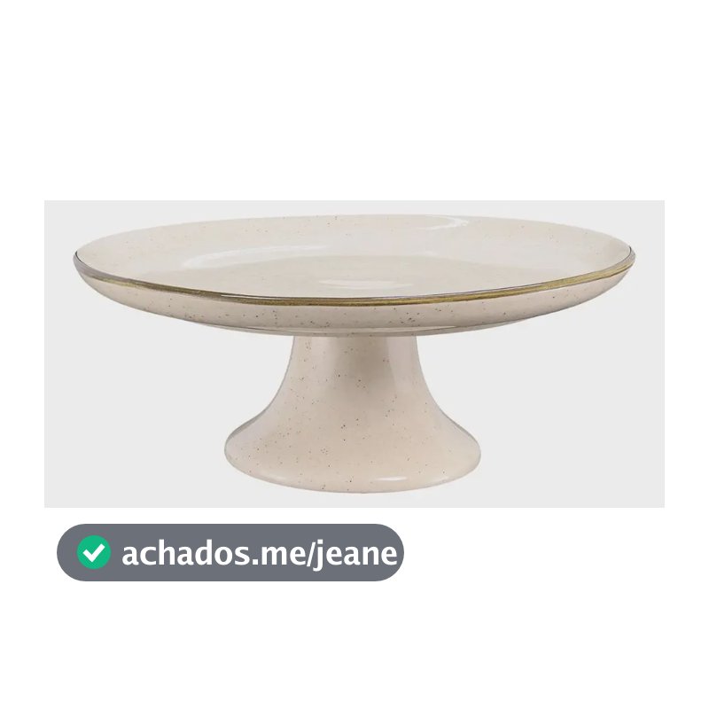 Boleira 26 Cm Oxford Flat Duna Off White