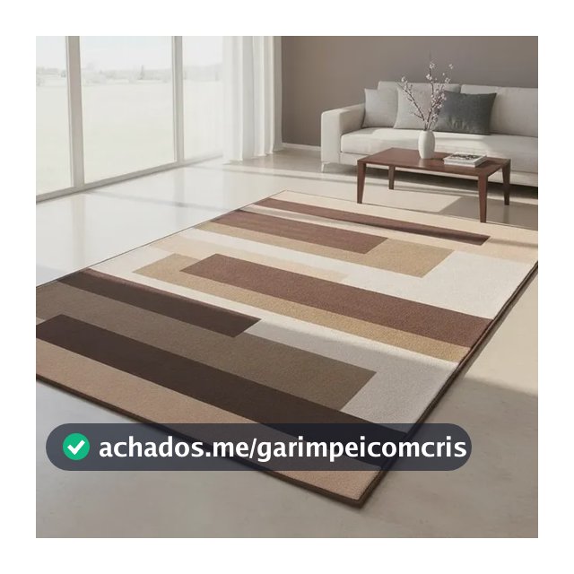 Tapete 200x140 Para Sala E Quarto Aveludado Tabaco Linhas Madeira