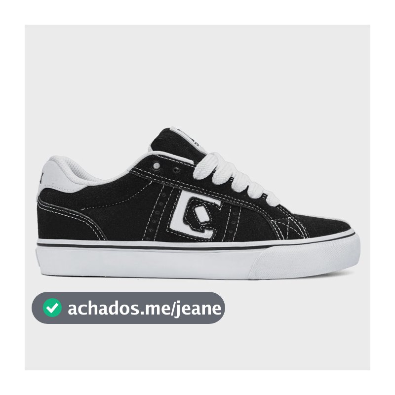 Tênis Qix Combat Suede Vulk White Line | Preto Original Preto 44 Br