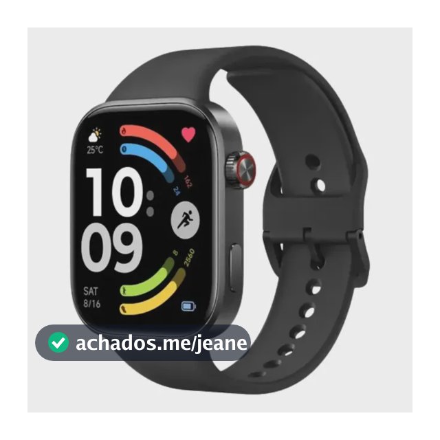Smartwatch Xiaomi Watch 6 Gps 150 Modos Esportivos Amoled Preto Mesh