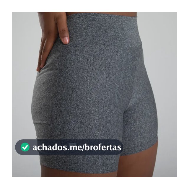 Shorts De Polister Feminino Fitness Slim 100 Domyos