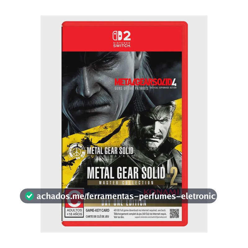 Metal Gear Solid: Master Collection Vol. 2 Nintendo Switch 2