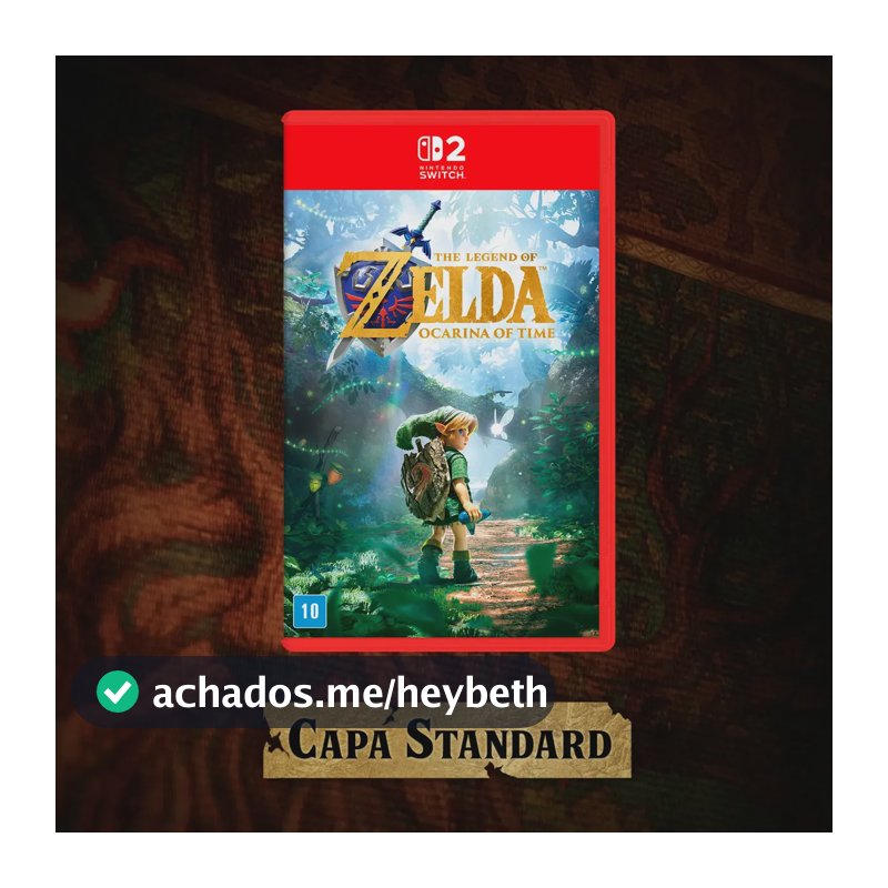 The Legend Of Zelda: Ocarina Of Time  Capa Regular  Ns2
