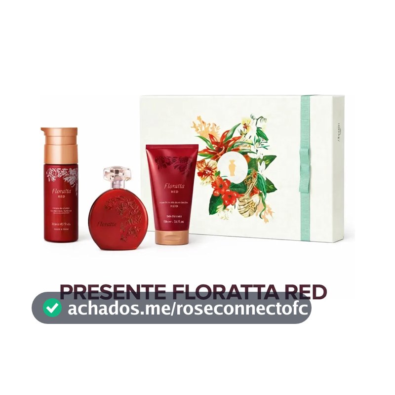 Kit Presente Floratta Red 2026 O Boticário 475mL