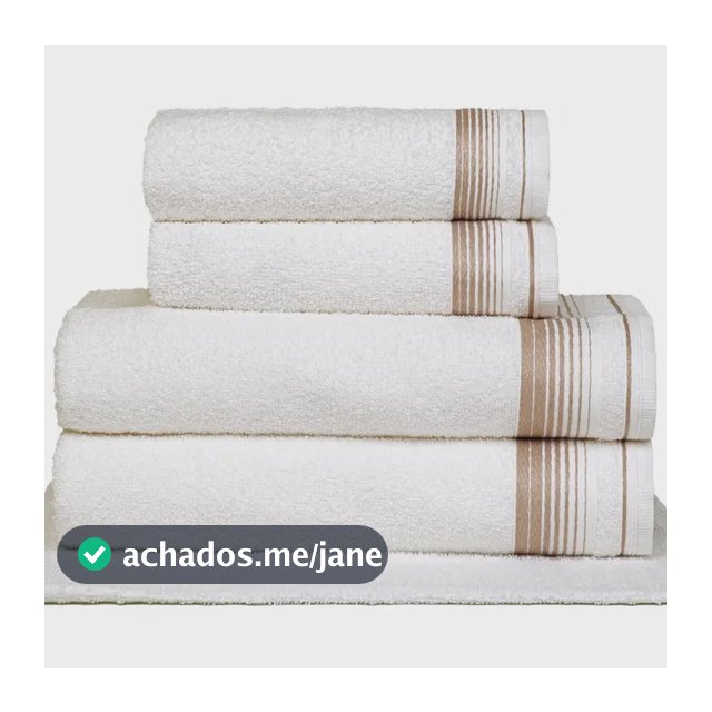 Jogo De Toalha Banho Gigante 5 Peças 100% Algodão - Sublime