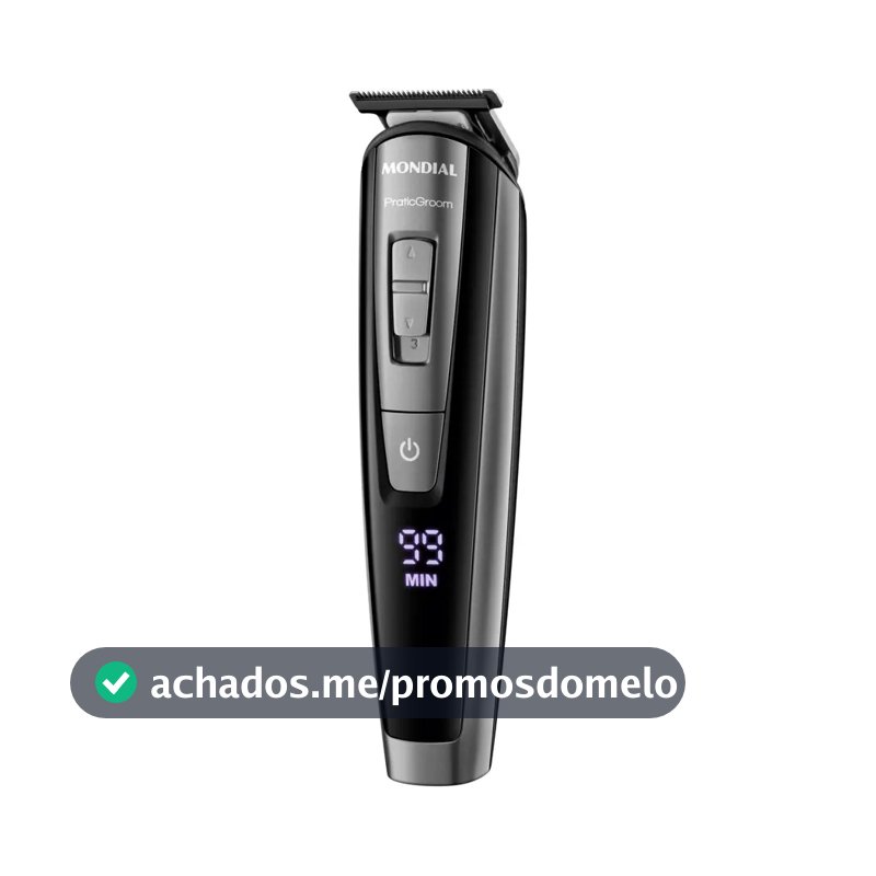 Aparador de Pelos PraticGroom, Mondial, 6W - BG-09