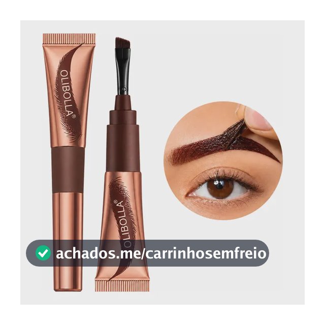 Tintura Sobrancelha Peel Off Natural Dura Até 5 Dias