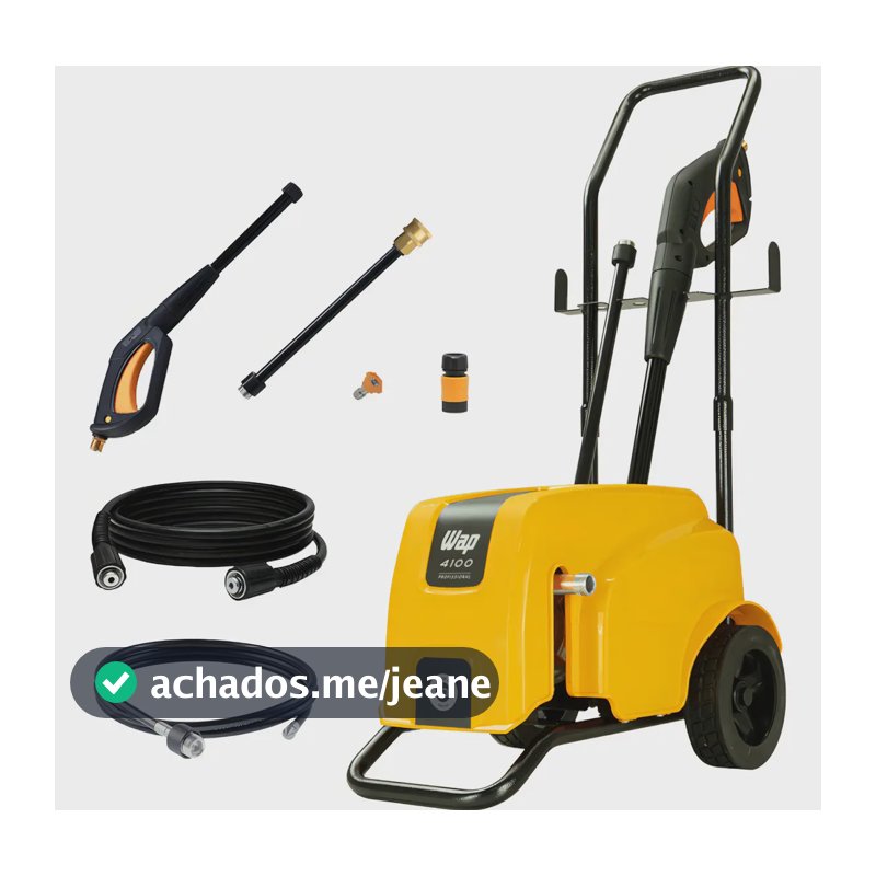 Desobstruidora e Lavadora de Alta Pressão WAP 4100 Ultra 1500W e 1650PSI