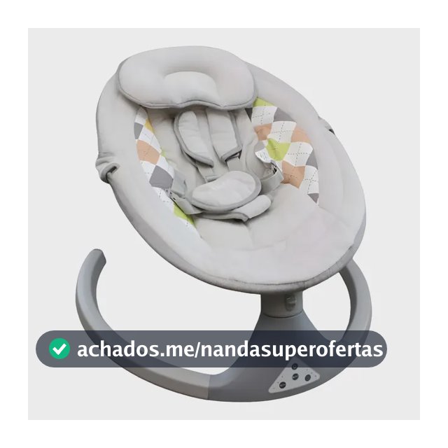 Cadeira Balanço Automática Happyful Para Bebê Clingo