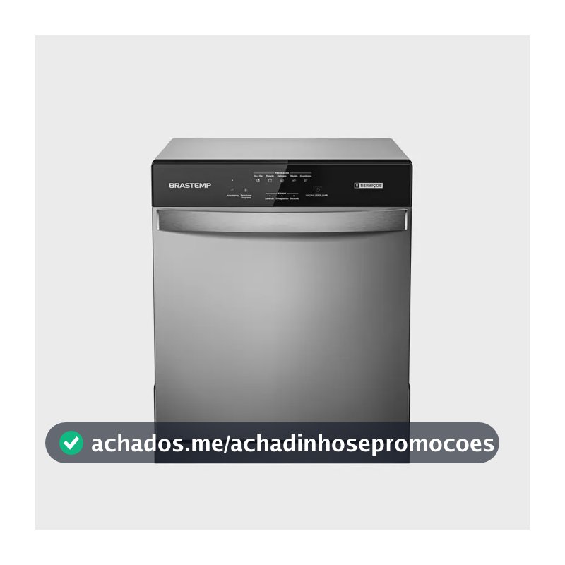 Lava-Louças Brastemp 8 Serviços Inox - BLF08BS