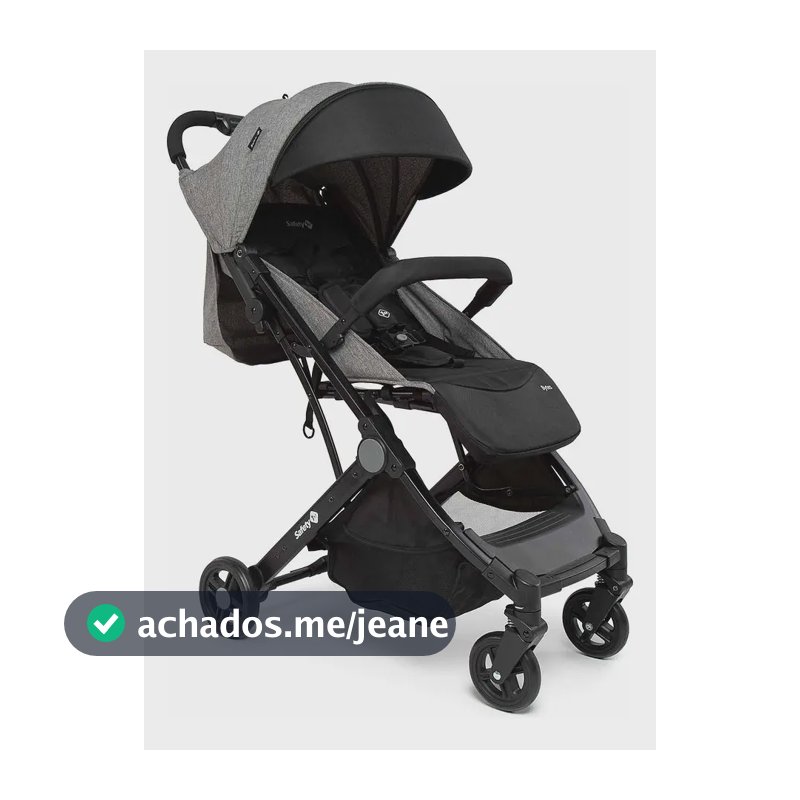 Carrinho de Bebê Safety 1st, Bytes, Grey Denin