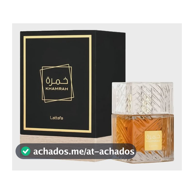 Perfume Árabe - Lattafa Khamrah 100ml - (perfume Original)