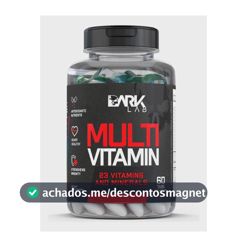 Multivitaminico 60 Tab - Dark Lab (1 tablet por dia)
