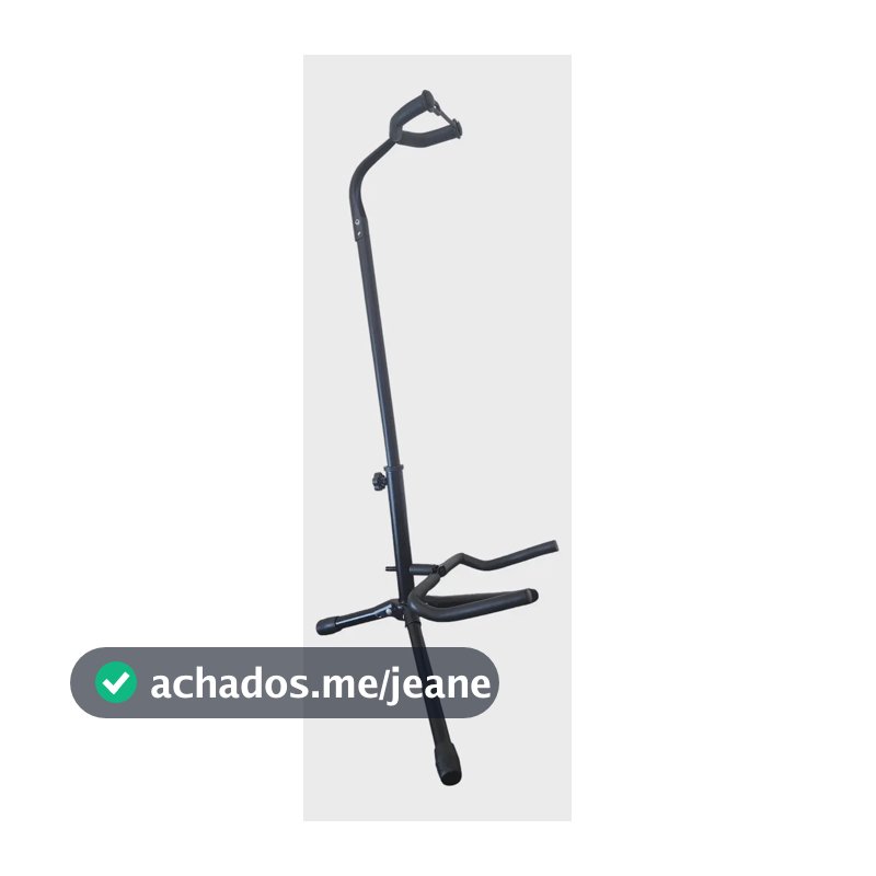Tripé De Chão Para Violão, Guitarra E Baixo Proeletronic