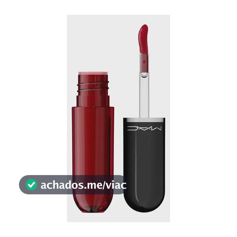 Batom MAC Cosmetics Lustreglass Stainglass Lip Lustreglass Lip Tint cor soda poppy matte