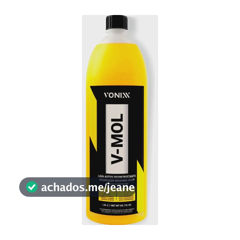 Produto Para Lavar Carro Moto Shampoo Vonixx V-mol 1,5l