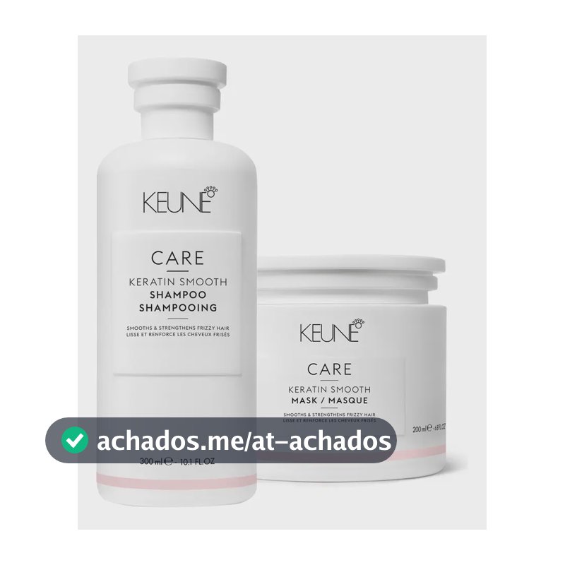 Kit Keune Care Keratin Smooth Shampoo Mask
