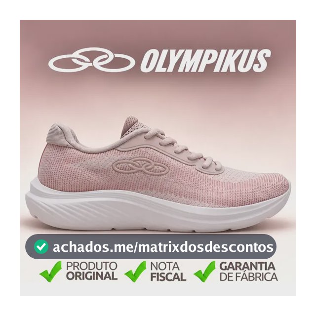 Tênis Feminino Olympikus Vértice Esportivo Oferta Conforto