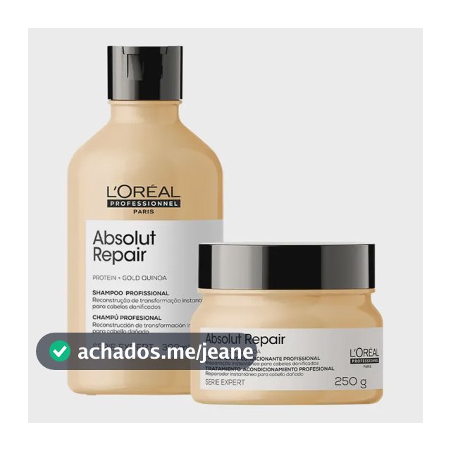 Kit L'oréal Professionnel Absolut Repair Shampoo+mask