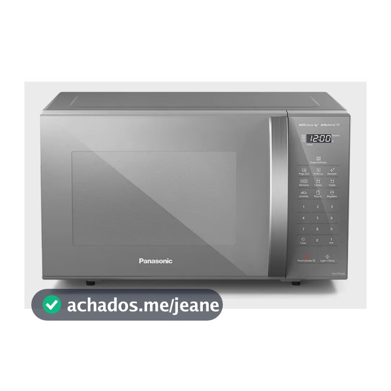 Micro-ondas Nn-st55lmruk 27 Litros Prata Panasonic