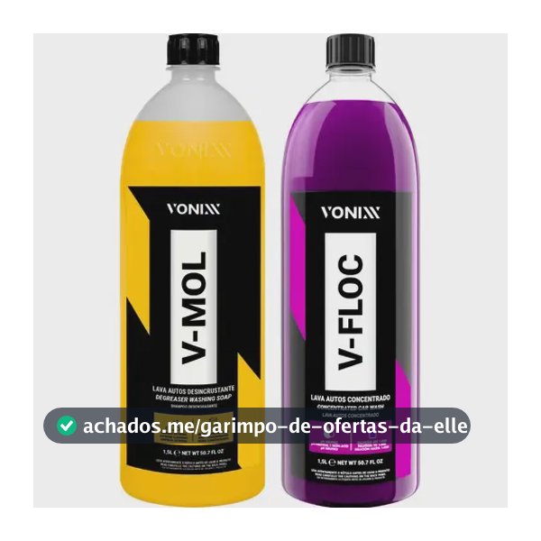 Shampoo Automotivo V-mol Vonixx 1,5l V-floc Vonixx 1,5l