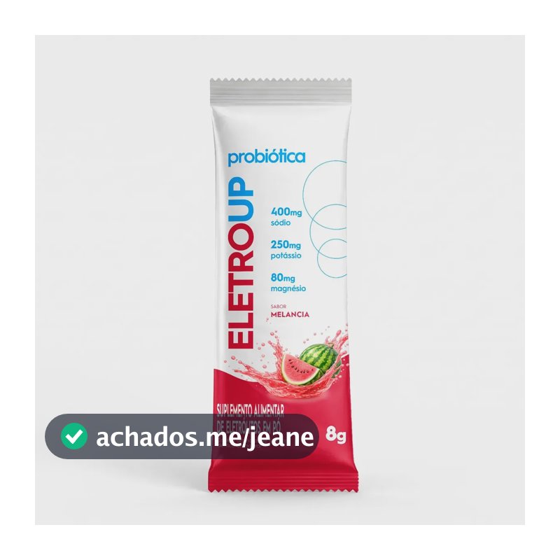 Eletroup Display 10 Sachês Sabor Melancia Repositor Energético