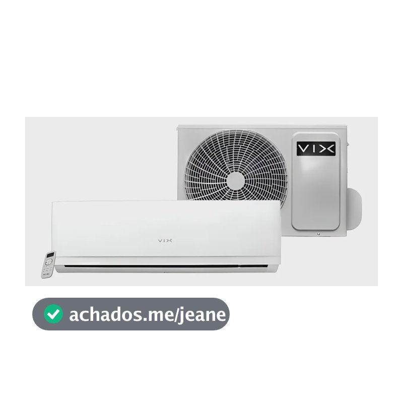 Ar Condicionado Split Hi Wall Vix 9000 Btu/h Quente E Frio A Branco 220v
