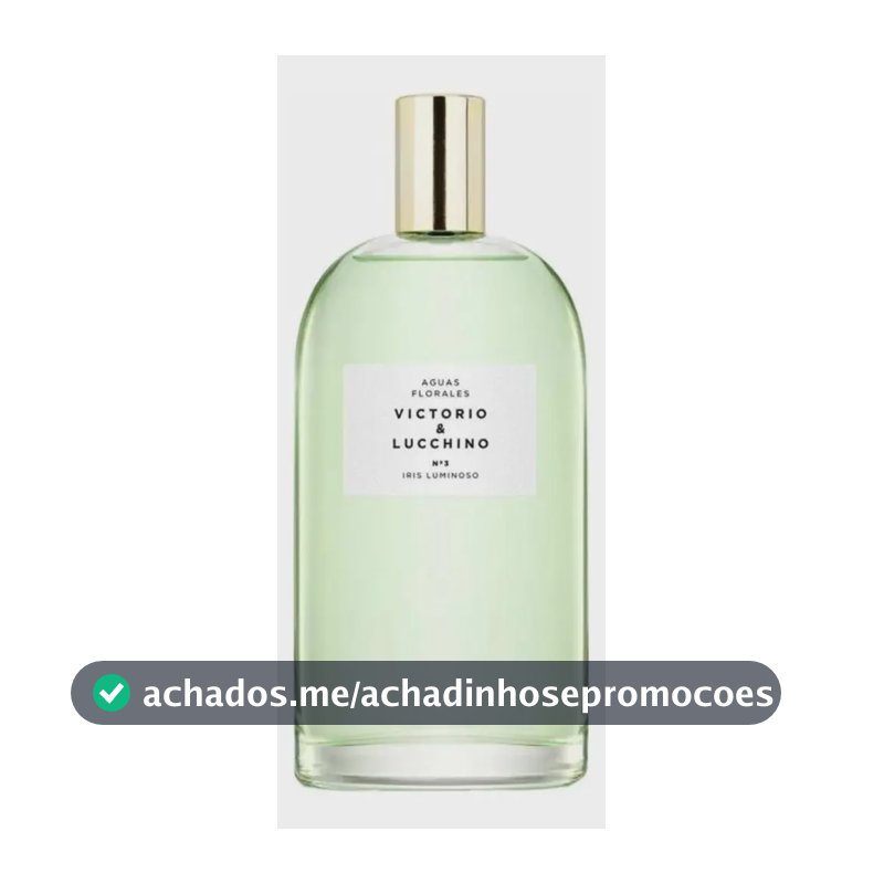 Perfume feminino Águas Florales Nº3 Iris Luminoso Eau de Toilette 150 ml Victorio & Lucchino