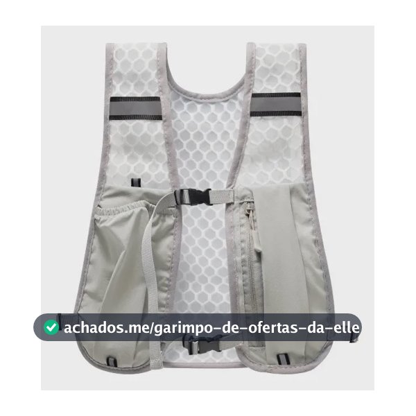 Colete Hidratação Mochila Corrida Porta Garrafa Água Celular