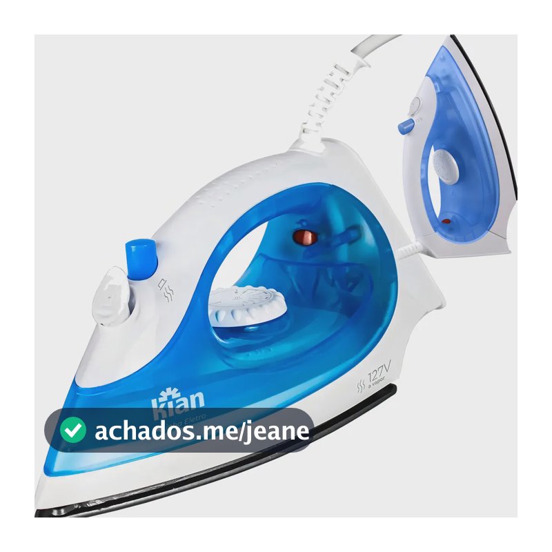 Ferro A Vapor 1300w Azul Kian